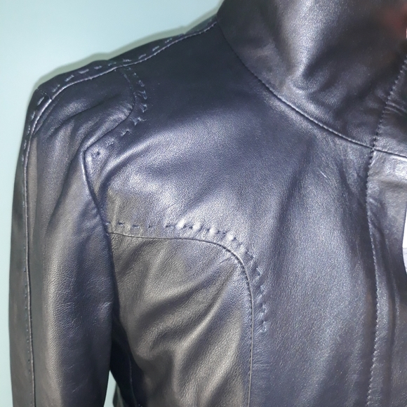 Pennyblack Max Mara Leather Jacket small - Picture 9 of 15
